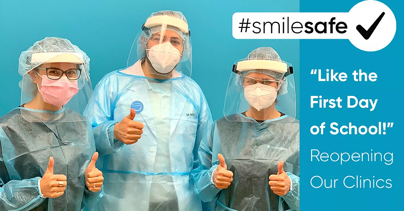 Like the First Day of School!” Reopening Our Clinics